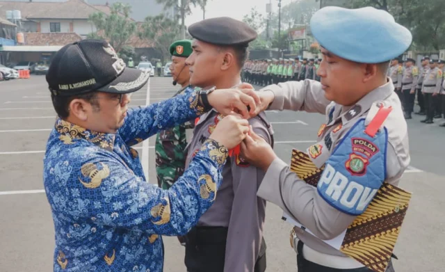 Siagakan 16.131 Pasukan, Polres Metro Tangerang Kota Gelar Apel Operasi Mantap Brata 2023-2024