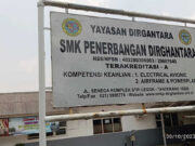 SMK Penerbangan Dirgantara yang berada di Jalan Raya Seneca Komplek PPI Curug, Legok, Kabupaten Tangerang, Foto.(Istimewa)