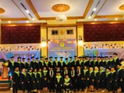 Para Sarjana Ilmu Pemerintahan STISIP Banten Raya pada sidang terbuka senat wisuda ke 17, pada Kamis (23/11/2023).