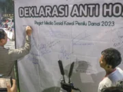 Tanpa Hoax, Kapolres Ajak Pegiat Media Sosial Kawal Pemilu Damai 2024 di Kota Tangerang
