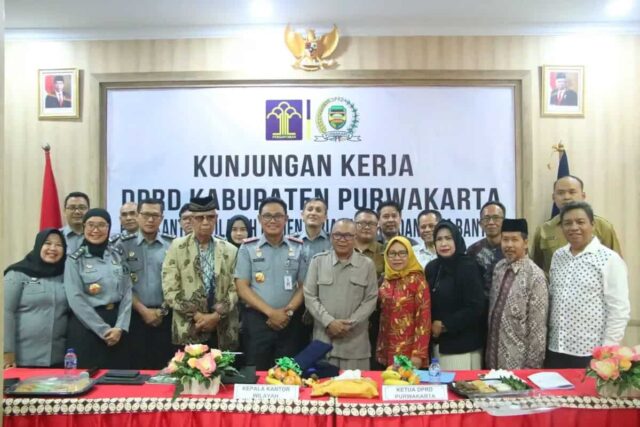 Kementerian Hukum dan HAM Banten terima Kunjungan Kerja (Kunker) anggota DPRD Kabupaten Purwakarta, Foto.(Istimewa)