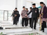 Pj Bupati Tangerang Andi Ony memimpin upacara bendera peringatan Hari Pahlawan 2023,Foto.(Istimewa)
