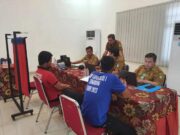 Warga binaan pemasyarakatan Lapas Kelas I Tangerang melakukan Perekaman Elektronik e-KTP, Foto. (Istimewa)