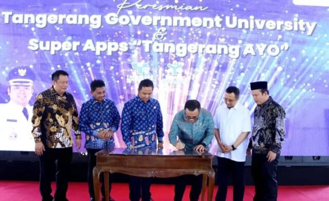 MENPAN RB Resmikan Tangerang Gorvu dan Super Apps Tangerang Ayo
