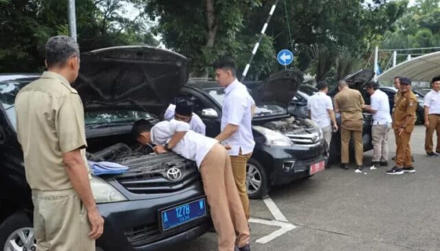Nah! BPKAD Bersama BPK RI Cek Fisik dan Administrasi Ribuan Kendaraan Dinas