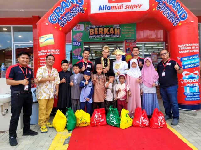 Grand Opening Alfamidi Super Legundi Meriahkan Kota Bandar Lampung
