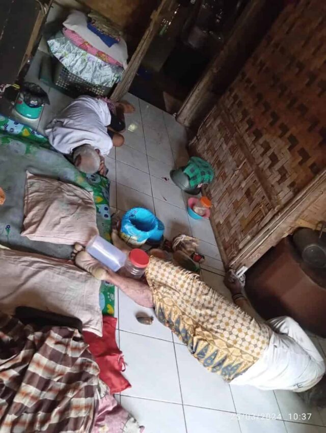 Pasutri Lansia yang meninggal dunia diduga dibunuh, pada Senin (25/03/2024).