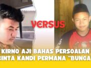 Kandi Permana versus Kirno Aji, pada Minggu (28/07/2024).
