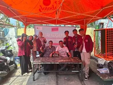 Peserta KKM ITB Ahmad Dahlan Jakarta Bersama Pembimbing Lapang