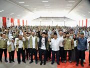 Pasangan Calon Bupati Lebak dan Wakil Bupati Lebak yaitu Mochamad Hasbi Asyidiki Jayabaya, S.H dan Ir. Amir Hamzah, M.Si mengukuhkan Relawan dan Pendukung pada Sabtu (26/10/2024).
