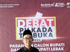 Tahun Politik: Kepala Boleh Panas Hati Tetap Dingin, Lebak Ruhay Mohamad Iyos Rosyid, S.KPm, M.AP pemerhati Kebijakan Publik Kabupaten Lebak.