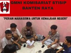 Dialog Kemajuan Untuk Negeri, GMNI Komisariat STISIP Banten Raya Gelar Ngopi GMNI Komisariat STISIP Banten Raya gelar Ngobrol Pintar bahas Kemajuan Negeri, pada Rabu (20/11/2024).