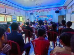 Pemdes Mekarsari, Kecamatan Cihara, Kabupaten Lebak, gelar penyuluhan pencegahan bahaya narkoba, pada Jum'at (20/12/2024).