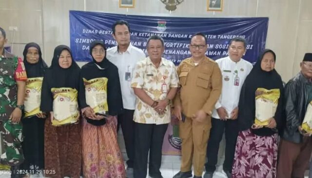 Dinas Pertaninan dan Ketahanan Pangan (DPKP) dan warga se-Kecamatan kosambi Kabupaten Tangerang, Foto. (Istimewa)