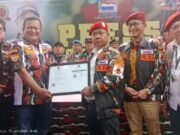 Ormas LMP yang diakui negara dibawah kepemimpinan Muhamad Arsyad Cannu saat menerima AHU, pada Sabtu (18/01/2025).