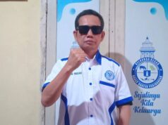 Eli Sahroni, Ketua Ormas Badak Banten Perjuangan yang juga Kader Partai Demokrat Kabupaten Lebak.