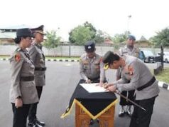 Sertijab Wakapolres Metro Tangerang Kota.Foto.(Istimewa)