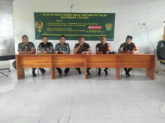SMKN 1 Sobang bangun sinergisitas bersama Koramil 0308/ Muncang, pada Kamis (23/01/2025).