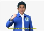 Eli Sahroni, King Badak merupakan tokoh pemuda, aktivis dan Pergerakan Banten memberikan sikap prihal Musda XII DPD KNPI Kabupaten Lebak, pada Minggu (26/01/2025).
