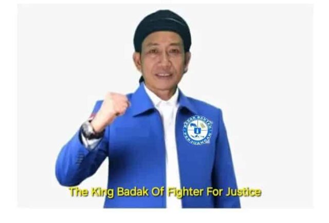 Eli Sahroni, King Badak merupakan tokoh pemuda, aktivis dan Pergerakan Banten memberikan sikap prihal Musda XII DPD KNPI Kabupaten Lebak, pada Minggu (26/01/2025).