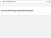 Mengatasi Error Establishing a Database Connection pada WordPress