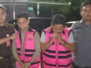 Operator desa pondok kelor (AL) sama kampung kelor (HK) sepatan timur ditetapkan tersangka oleh Kejari Tangerang atas dugaan kasus pencairan ganda Apbdes, Foto. (Istimewa)