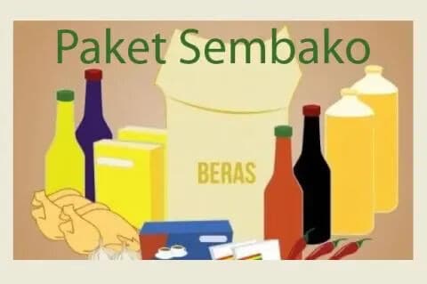 Foto. Ilustrasi paket Bansos