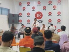 Buka Puasa Bersama, PKS Kabupaten Tangerang Gelar Konsolidasi Ketua DPD PKS Kabupaten Tangerang, Rispanel Arya,saat menggelar Konsolidasi dan buka puasa bersama,(foto istimewa)