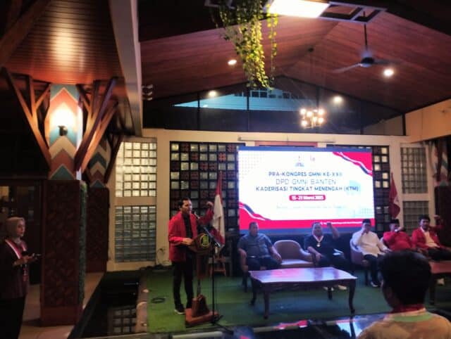 GMNI Banten Gelar Kaderisasi Tingkat Menengah Jilid 2, pada Sabtu (15/03/2025).