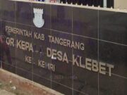 Kantor desa Klebet kecamatan kemiri kabupaten tangerang, Foto. (Istimewa)