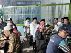 Tim Lebak Ruhay cicipi menu Bebek Ruhay menjelang Sahur pada Selasa (25/03/2025).