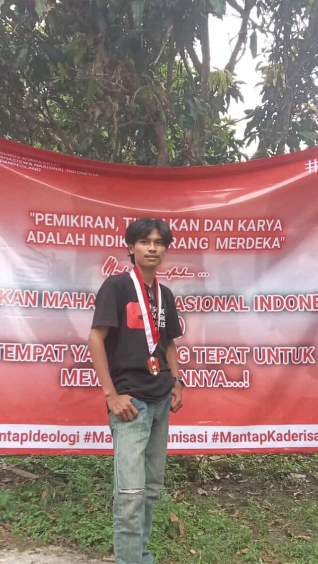 Abdul Aziz Zulfikar, Ketua DPK GMNI STIA BANTEN.