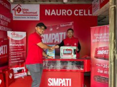 Pertama di Jabotabek Jabar, Kios Telkomsel Diluncurkan di Sepatan Tangerang