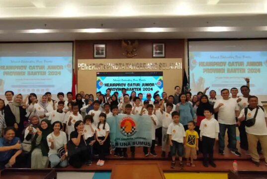 100 Atlet Percasi Kabupaten Tangerang Siap Berlaga di Kejurprov Catur Banten 2025