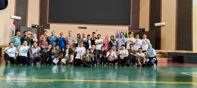 Dr. Nasir MP Nahkodai Ketua Umum DPD HA IPB Banten dan Dr. Dodi Hermawan, M.Si Sekjen DPD HA IPB Banten 2025-2029