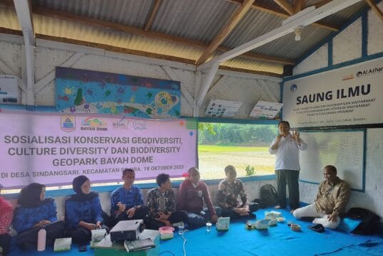 BP Geopark Bayah Dome Gelar Sosialisasi di Sajira, Geodiversiti, Culture Diversity, dan Biodiversity Jadi Pilar Masa Depan Bumi Lebak