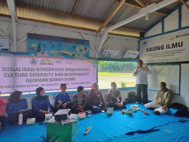 BP Geopark Bayah Dome Gelar Sosialisasi di Sajira, Geodiversiti, Culture Diversity, dan Biodiversity Jadi Pilar Masa Depan Bumi Lebak