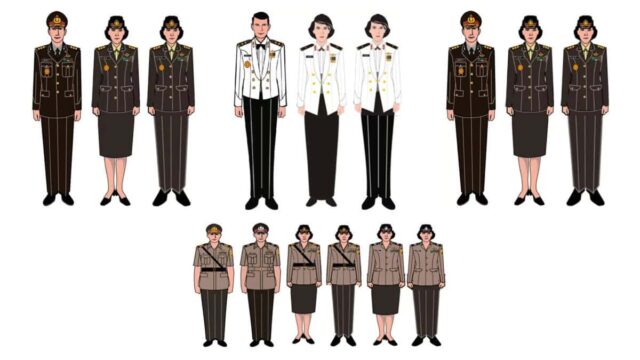 Pakaian PDU Polri