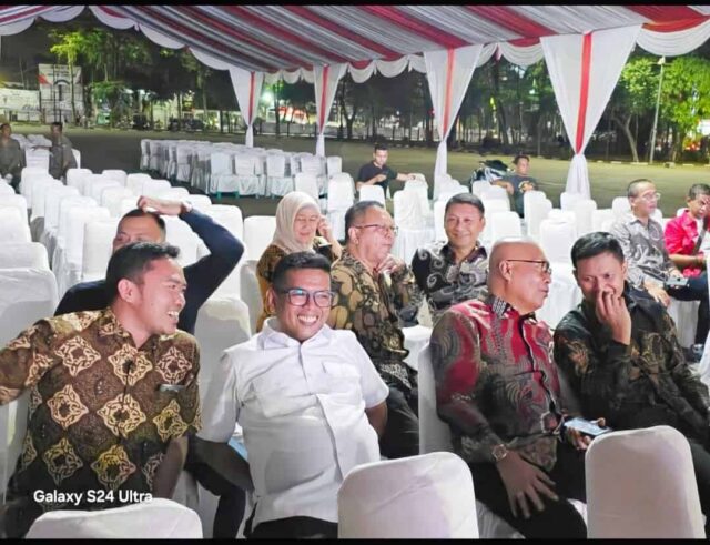 Gubernur Andra Soni dan Sekda Hadiri Gladi Resik Kick Off HPN 2026 di Alun-alun Kota Serang