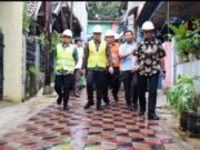 Tinjau Penataan Kampung Kumuh Bambu Apus Tangsel, Pilar: Proyek Selesai Tepat Waktu dan Berkualitas