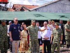 Benyamin Dampingi Wakil Panglima TNI Tinjau Pembangunan Gerai Koperasi Merah Putih di Tangsel