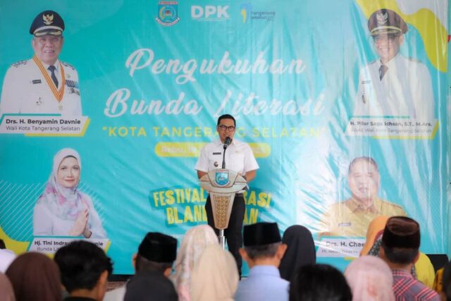 Pilar Buka Festival Literasi Blandongan Tangsel: Mari Kita Gerakkan Budaya Membaca dari Rumah