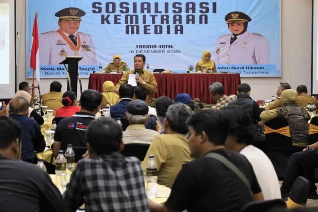 Pemkab Tangerang Bangun Sinergi dengan Media Lewat Sosialisasi Kemitraan