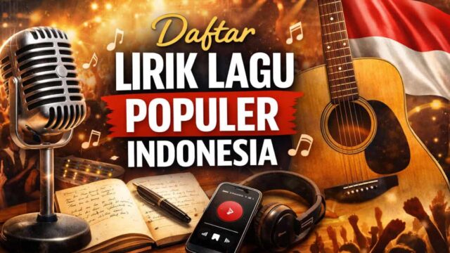 Lirik Lagu Populer Indonesia