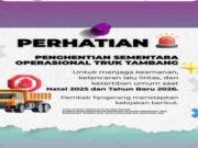 Pemkab Tangerang Hentikan Operasional Truk Tambang Selama Nataru 2025-2026