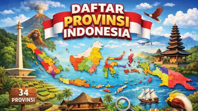 Daftar Provinsi, Kabupaten dan Kota di Indonesia