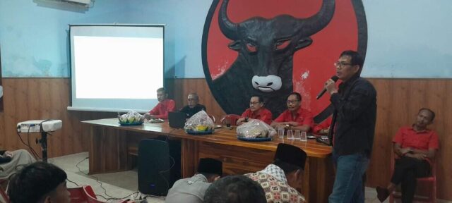 DPC PDI Perjuangan Kabupaten Lebak peringati HUT ke 53 Tahun PDI Perjuangan, pada Sabtu (10/01/2026).