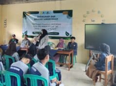 KKM Kelompok 5 STISIP Banten Raya Gandeng Kolaborasi Bersama Eksekutif dan Legislatif Pemkab Pandeglang dalam edukasi sejak dini dalam membangun kesadaran lingkungan, pada Sabtu (31/01/2026).