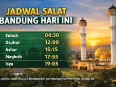 Jadwal Salat Bandung Hari Ini