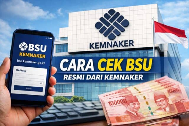 Cara Cek BSU 2026 Secara Online, Ini Panduan!